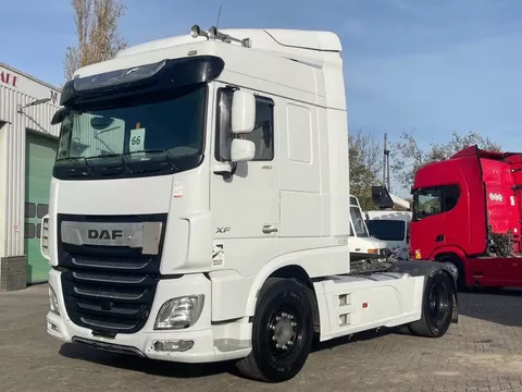 DAF XF480 558018 km.ENGINE PROBLEM (start ok), parking airco, Frigo